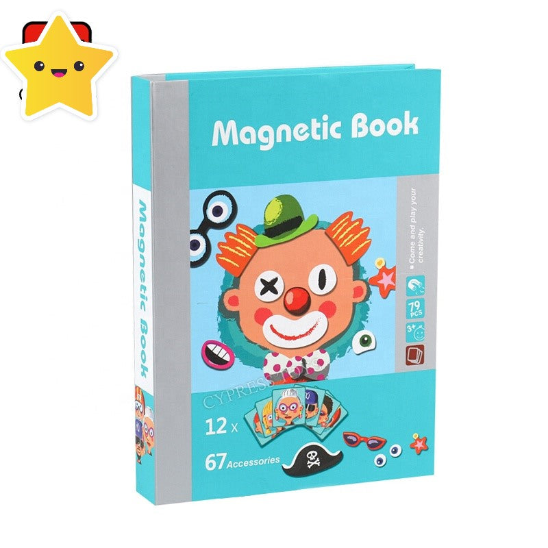 Develop Intelligence & Creativity With 3D Magnetic Face Puzzle