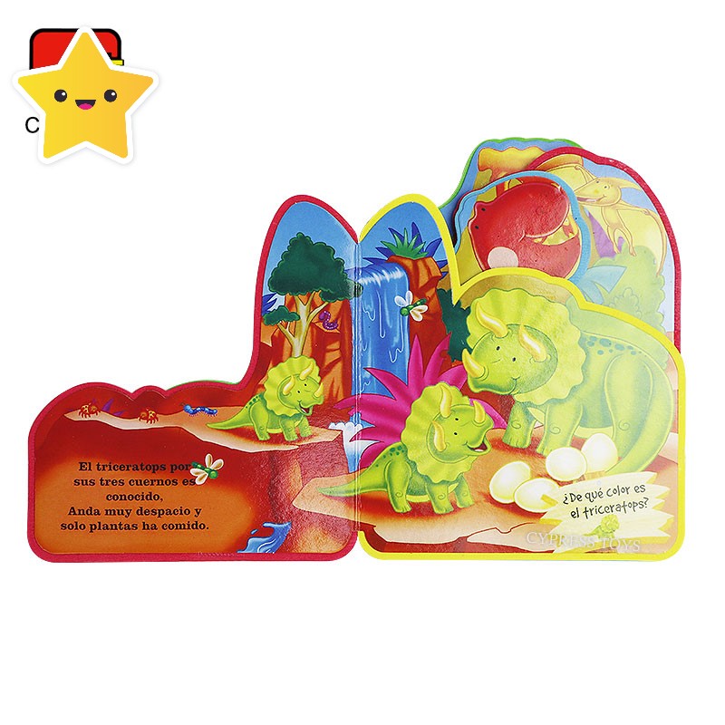 Educational Baby Dinosaur Book for Toddlers