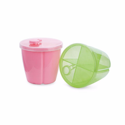 BPA Free Baby Milk Powder Container Combo Box (2 Pack), Color May Vary