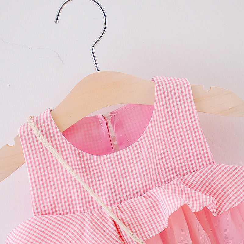 Baby Toddler Girl Limited Edition Soft Cotton Top with Lace Dress