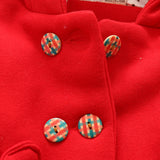 Infants & Toddler Girls Hooded Woolen Coat