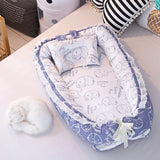 Premium Pearl Cotton Portable Baby Bassinet	