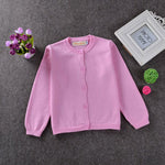 Eco-Friendly, Anti-Wrinkle, Breathable Little Girls Soft Cardigan