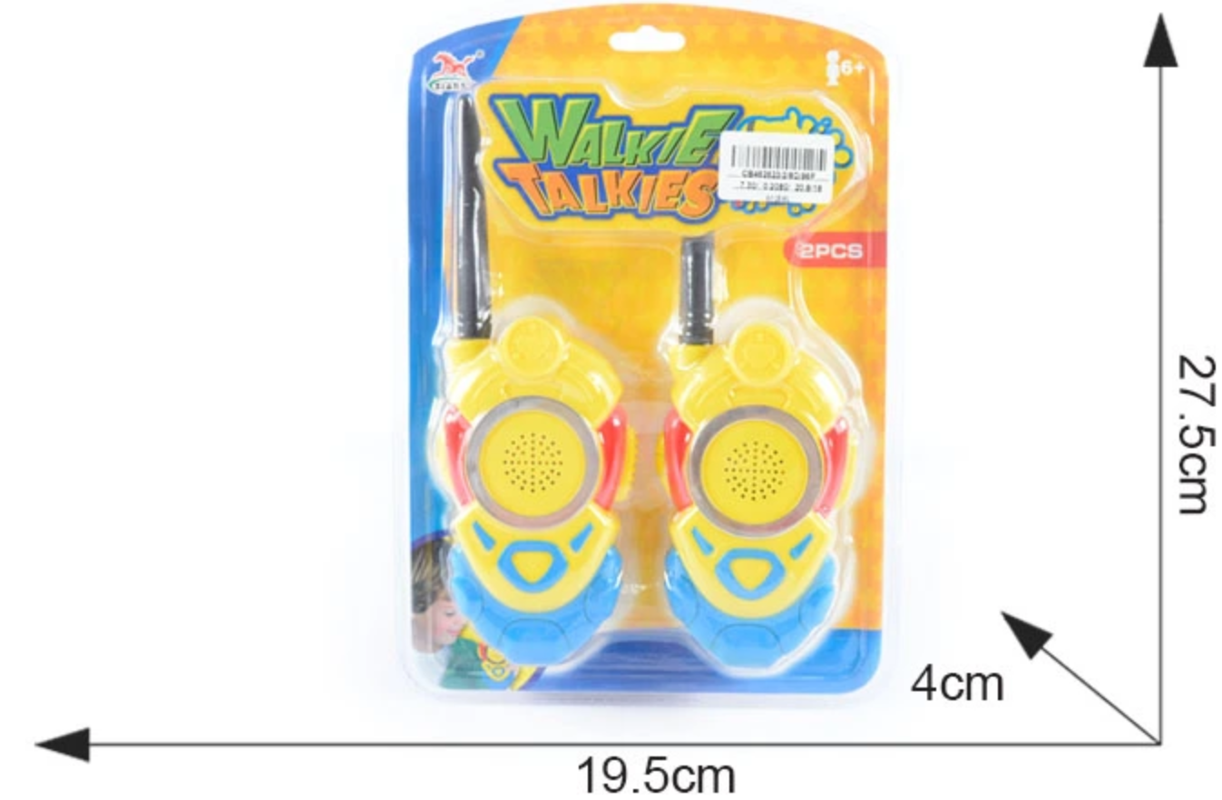 Walkie Talkie Intercom Phone Fun Toy for Infants & Toddlers