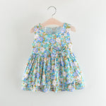 Infant & Toddler Girls Holiday Summer Floral Cool Dress 