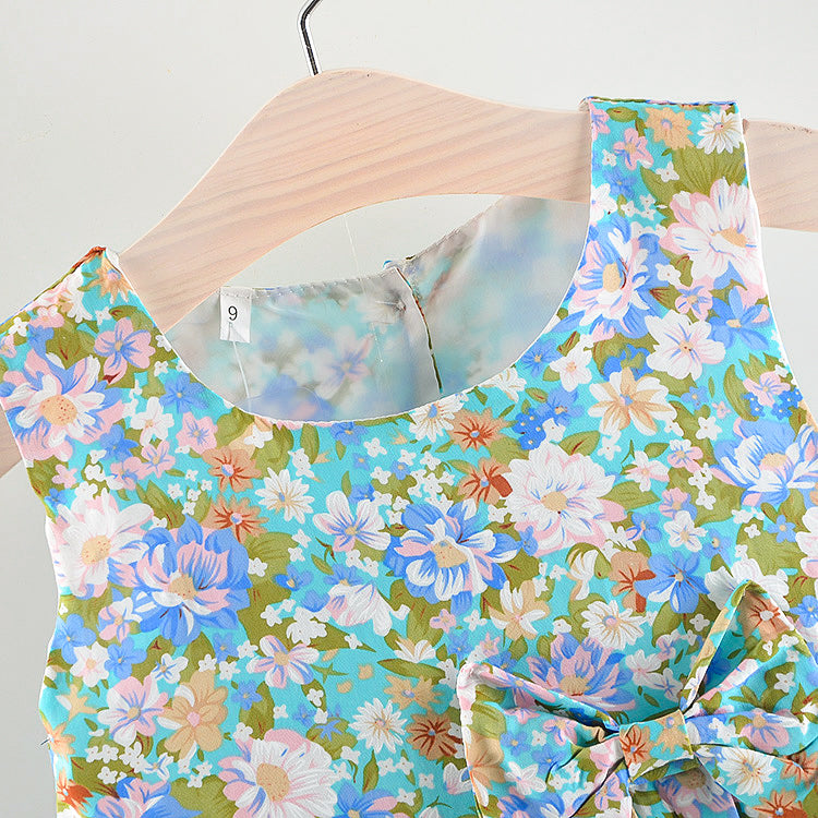 Infant & Toddler Girls Holiday Summer Floral Cool Dress 