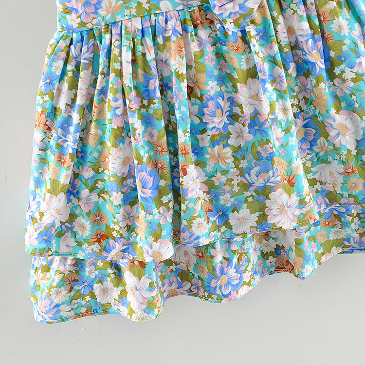Infant & Toddler Girls Holiday Summer Floral Cool Dress