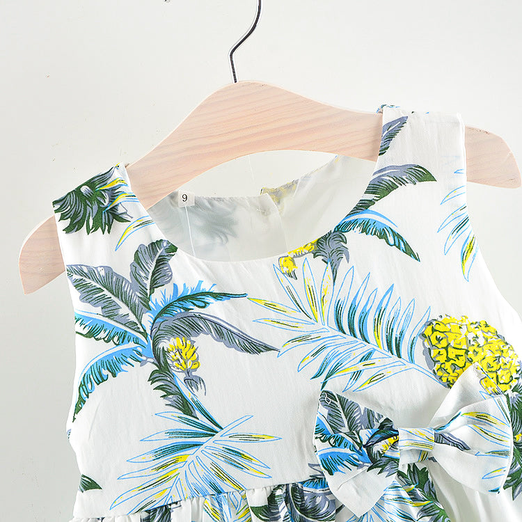 Infant & Toddler Girls Holiday Summer Cotton Dress