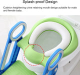 Potty Training Seat with Step Stool Folding Ladder