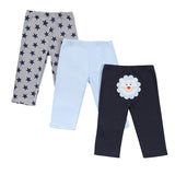 3-pack Infant  Colorful Joyful 100% Cotton Pants