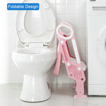 Potty Training Seat with Step Stool Folding Ladder