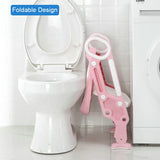 Potty Training Seat with Step Stool Folding Ladder