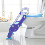 Potty Training Seat with Step Stool Folding Ladder