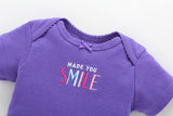 FirstYawn Eco-Friendly 5-pack baby bodysuits - Pink Hue