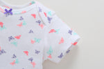 FirstYawn Eco-Friendly 5-pack baby bodysuits - Pink Hue