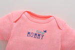 FirstYawn Eco-Friendly 5-pack baby bodysuits - Pink Hue