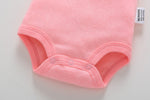 FirstYawn Eco-Friendly 5-pack baby bodysuits - Pink Hue