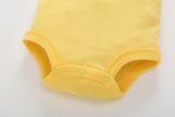 FirstYawn Eco-Friendly 5-pack baby bodysuits - Blue Gray Pattern