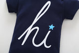 FirstYawn Eco-Friendly 5-pack baby bodysuits - Soft Hues