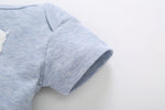 FirstYawn Eco-Friendly 5-pack baby bodysuits - Soft Hues