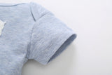 FirstYawn Eco-Friendly 5-pack baby bodysuits - Soft Hues