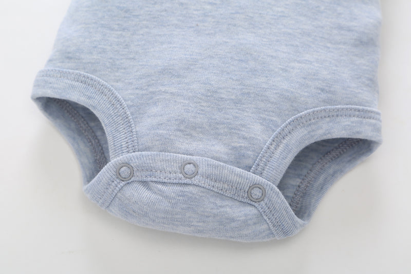 FirstYawn Eco-Friendly 5-pack baby bodysuits - Soft Hues
