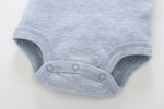 FirstYawn Eco-Friendly 5-pack baby bodysuits - Soft Hues