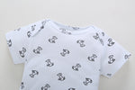 FirstYawn Eco-Friendly 5-pack baby bodysuits - Soft Hues