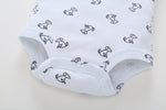 FirstYawn Eco-Friendly 5-pack baby bodysuits - Soft Hues