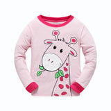 100% Cotton Kids Animal Print Pajama Set