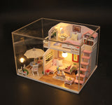 Playful DIY Miniature Dollhouse, Perfect Gift for Birthday Christmas