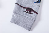 100% Cottons Kids Pajama Set 2 Pack - Dinosaur