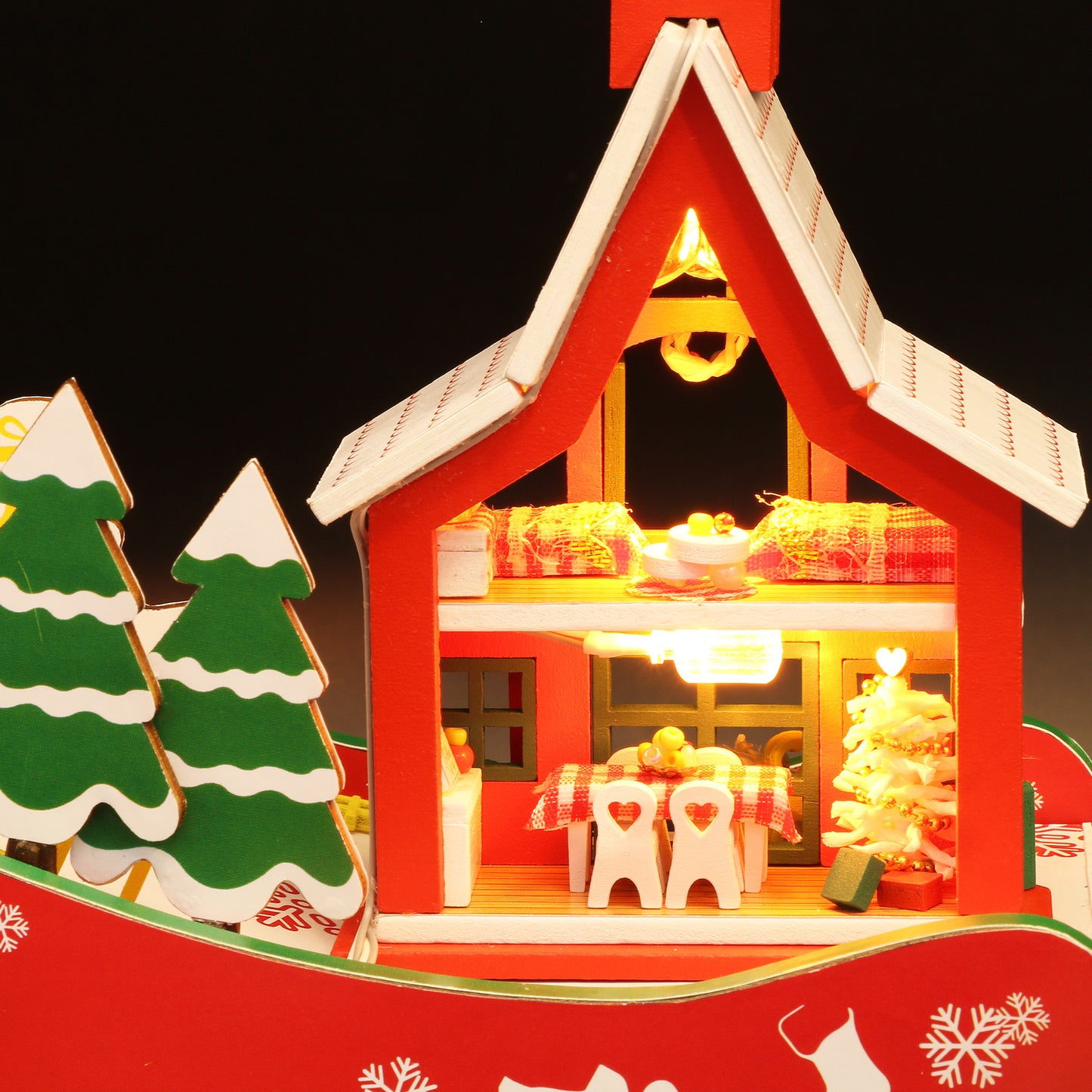 DIY Miniature Christmas House