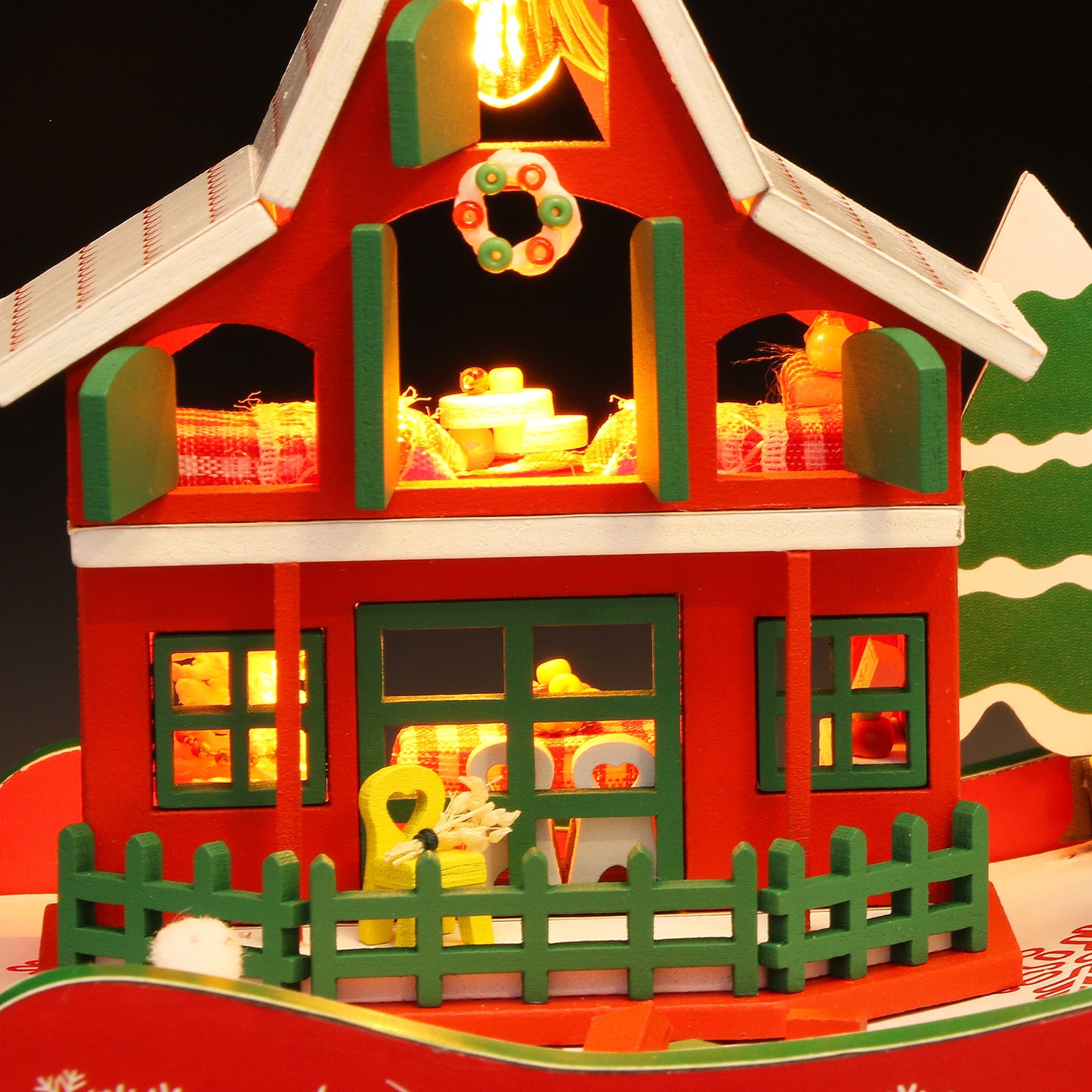 DIY Miniature Christmas House