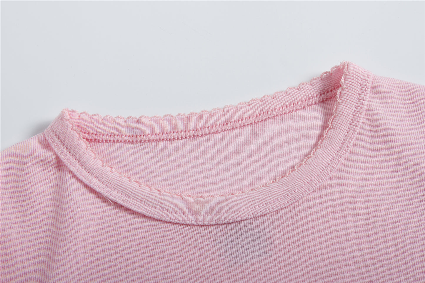 100% Cottons Kids Pink Pajama Set