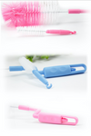 Baby Bottle Brush Cleaner - Pack of 1 Set
