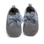 Baby Girl Cotton Fabric PreWalker PartyWear Shoes