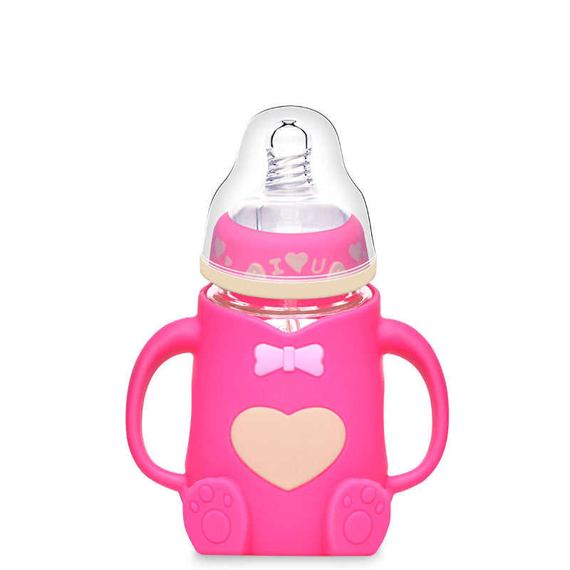 BPA Free Baby Feeding Glass Nipples( 3-6 Months)- 2Pack