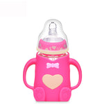 BPA Free Baby Feeding Glass Nipples( 3-6 Months)- 2Pack