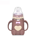 Non-toxic, Anti-Bacterial Baby Feeding Glass Milk Bottle- 2Pack