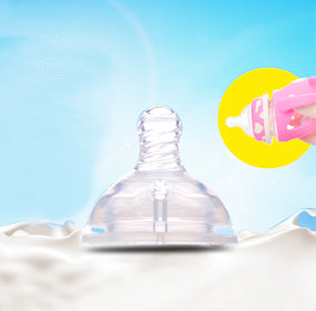 Non-toxic, Anti-Bacterial Baby Feeding Glass Milk Bottle- 2Pack