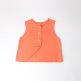 Infant & Toddlers Girls Sleeveless Cardigan