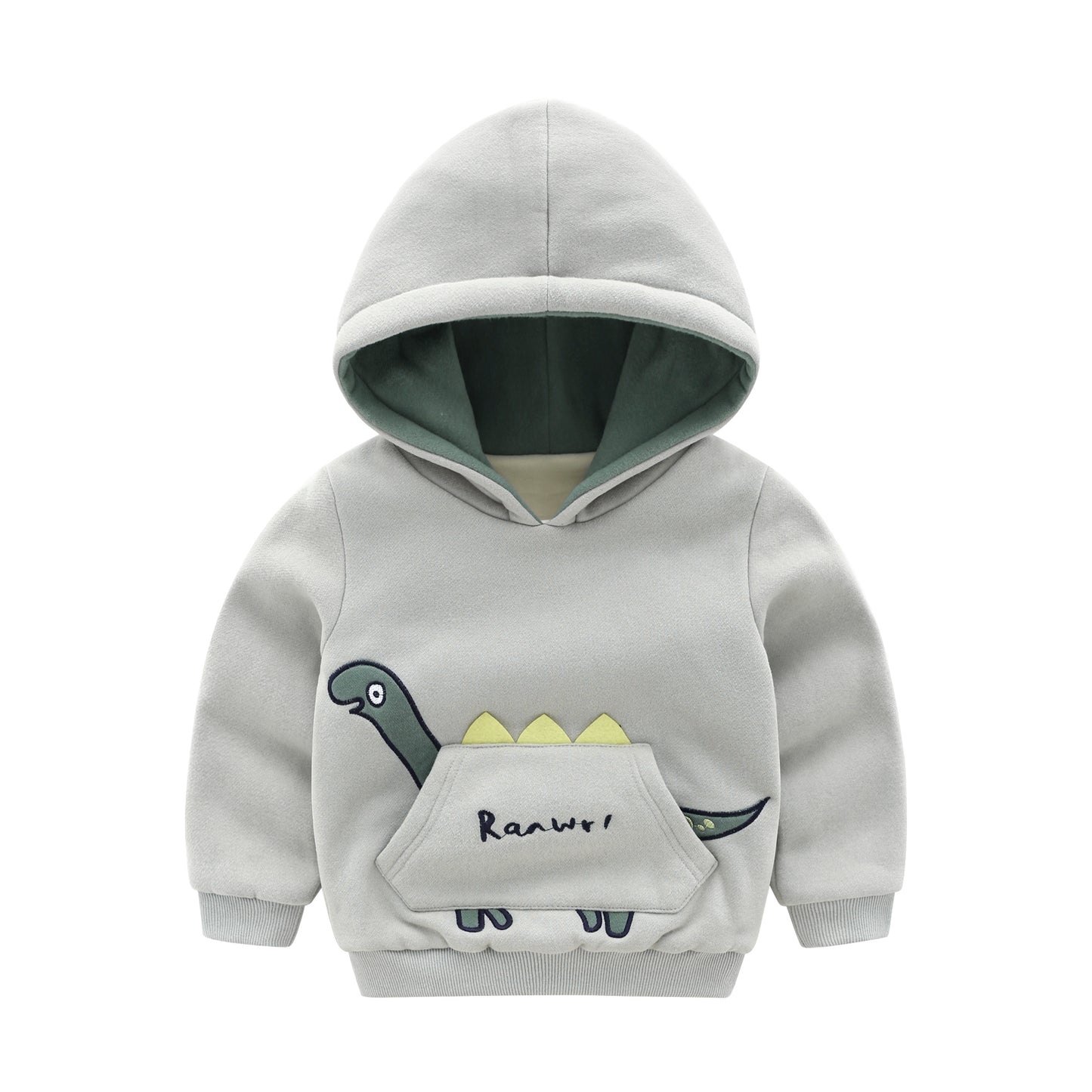 Wear it alone Dinosaur Hooded SweatShirt