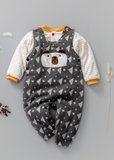 UNISEX baby 3 piece Cotton Made Bodysuit Perfect Pack for the Winters