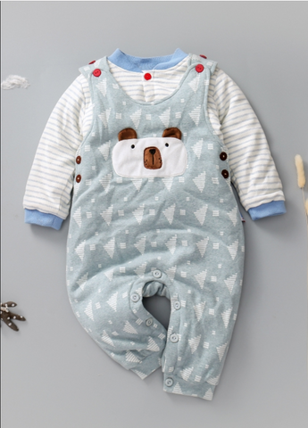 UNISEX baby 3 piece Cotton Made Bodysuit Perfect Pack for the Winters