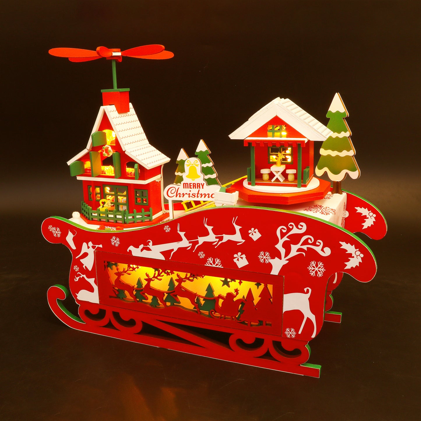 DIY Miniature Christmas House