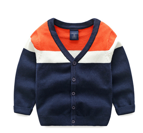 Cotton Sweaters Cardigans for Boys