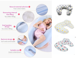 Organic Cotton Pregnancy Maternity Pillow Side Sleeper( more cotton added)